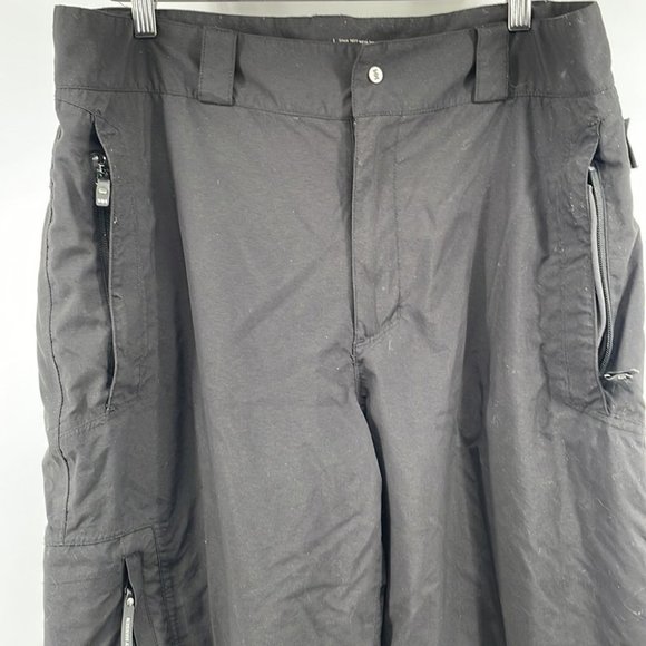 HELLY Hansen Ski Pants Helly Tech Snow Pants Water Proof Protection Sz Lg Reg - Picture 8 of 14